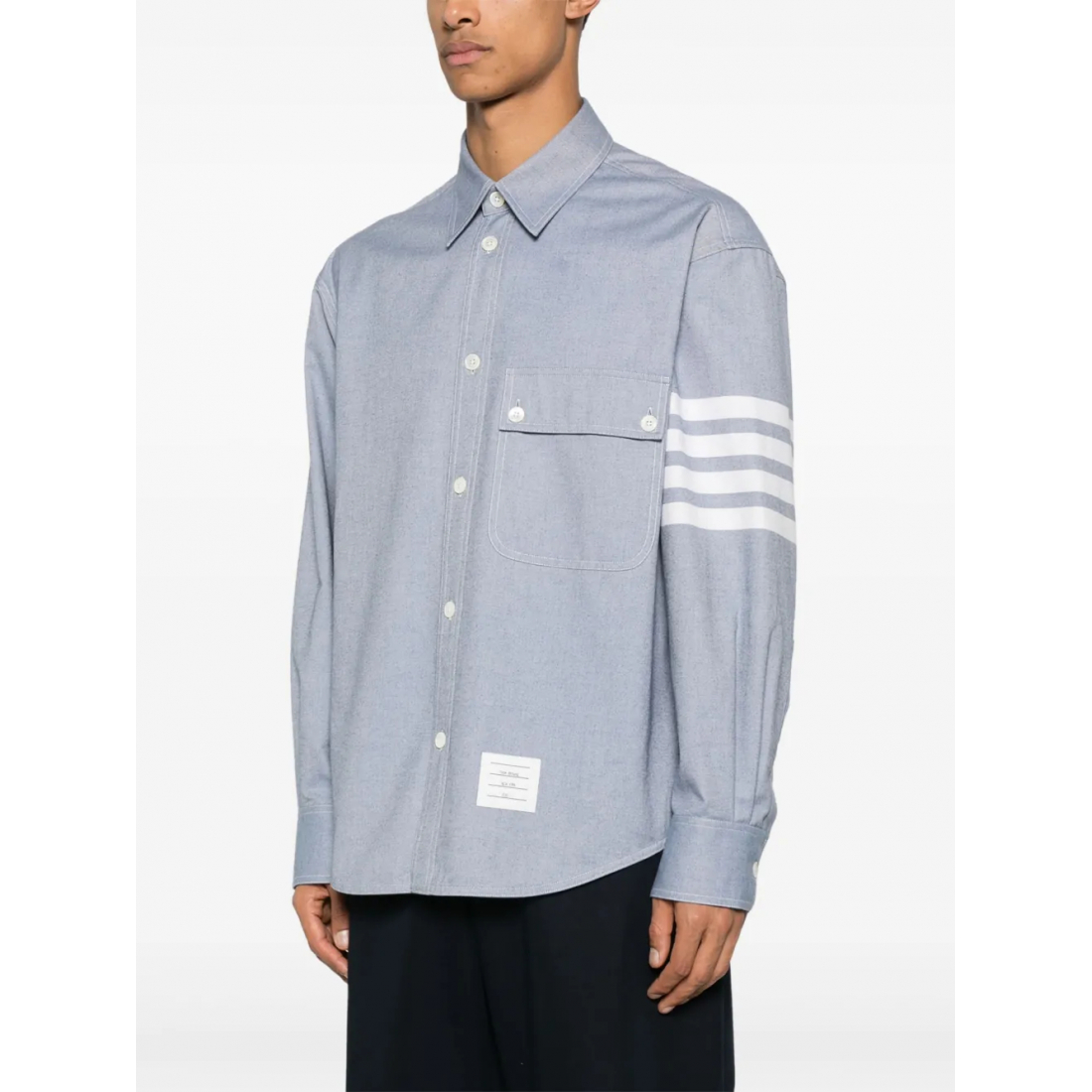 Chemise 'Bar Stripe Flannel' pour Hommes