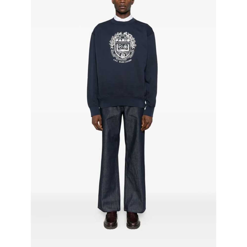 Sweatshirt 'x Marc Jacobs Crest-Print' pour Hommes