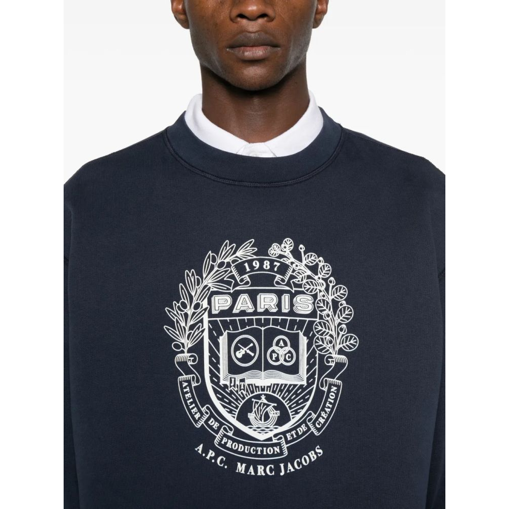 Sweatshirt 'x Marc Jacobs Crest-Print' pour Hommes