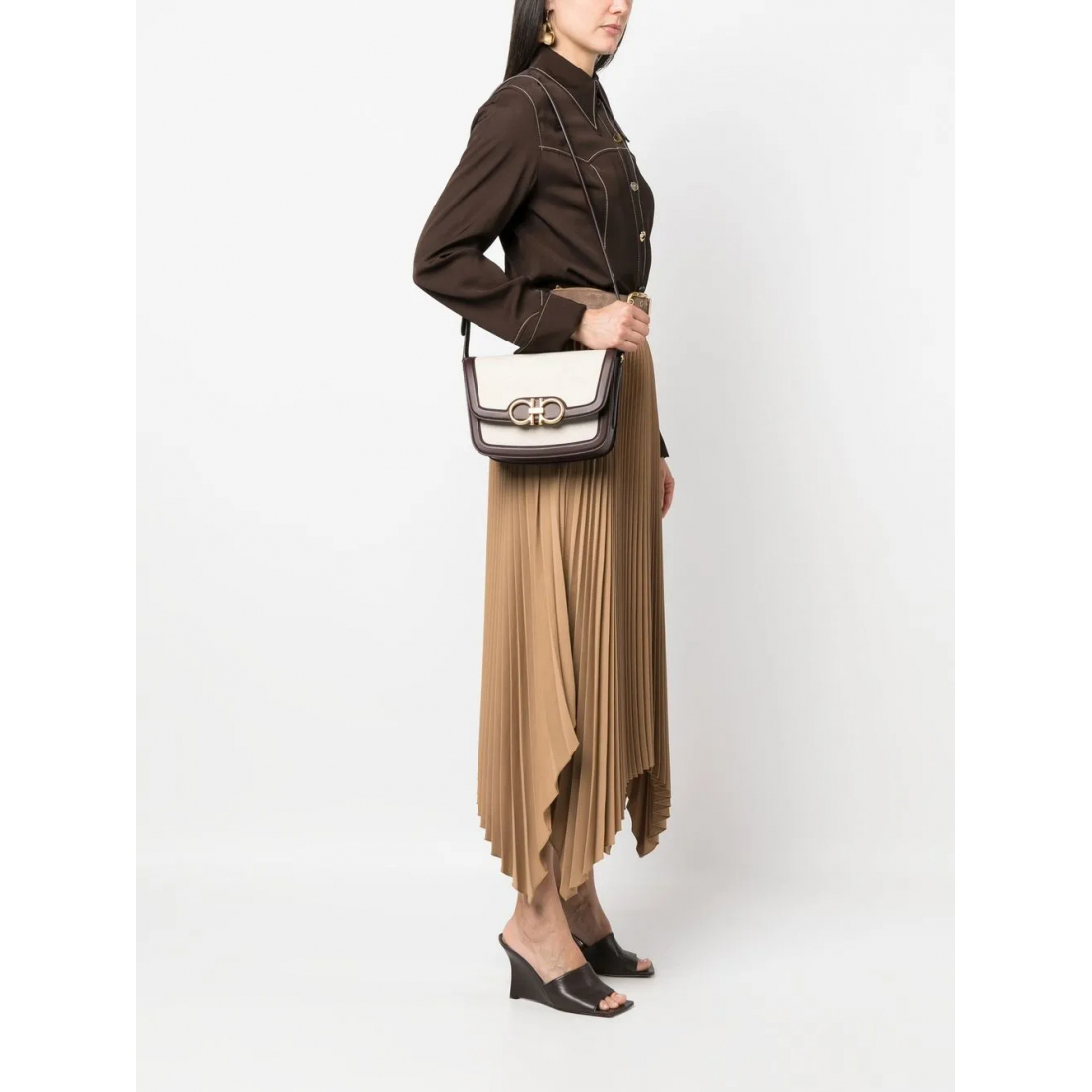 Women's 'Gancini' Crossbody Bag