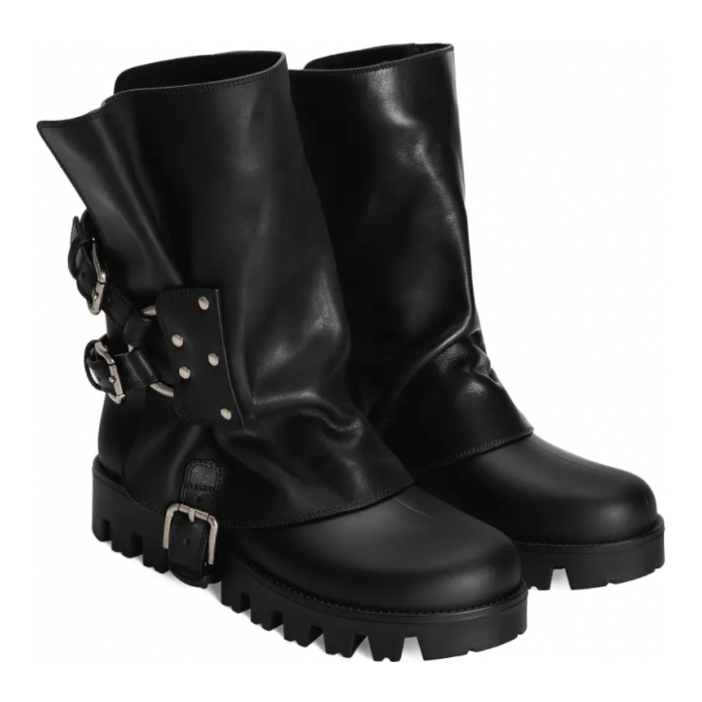 Bottes 'Buckle-Detail' pour Femmes