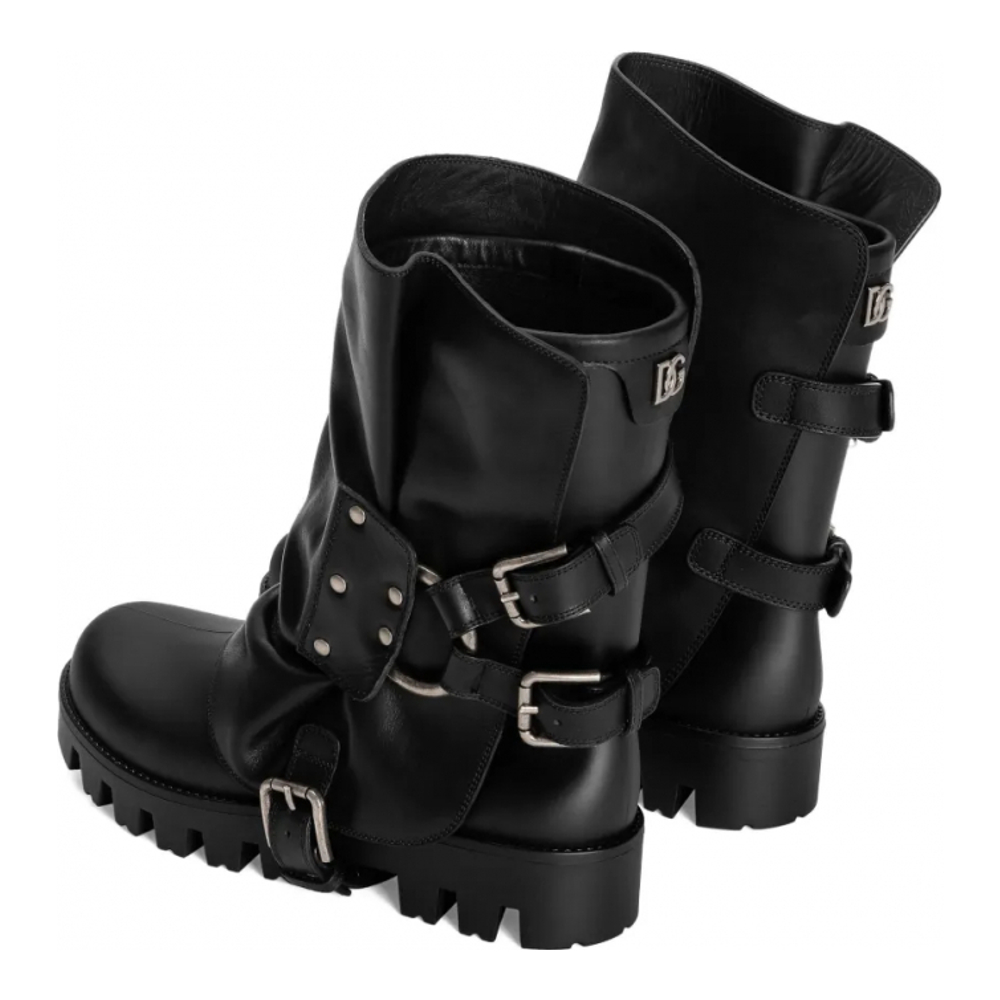 Bottes 'Buckle-Detail' pour Femmes