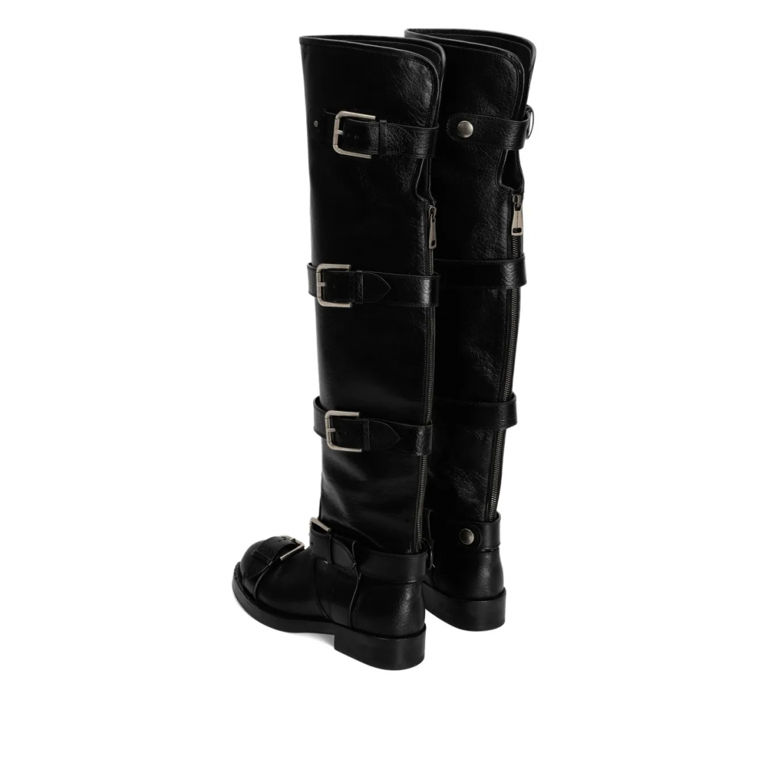 Bottes 'Buckle-Strap' pour Femmes