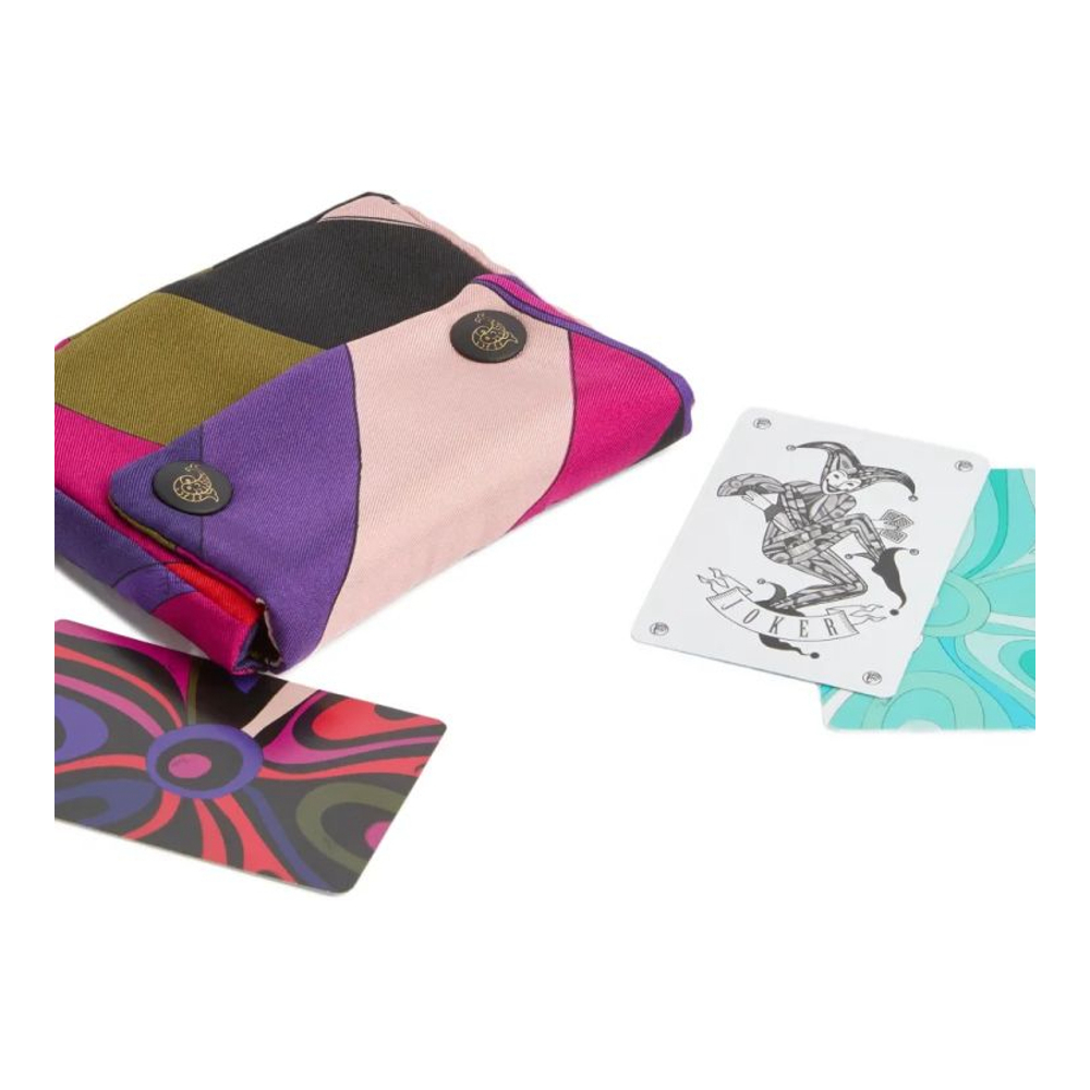 'Marmo-Print' Kartenspiel für Damen