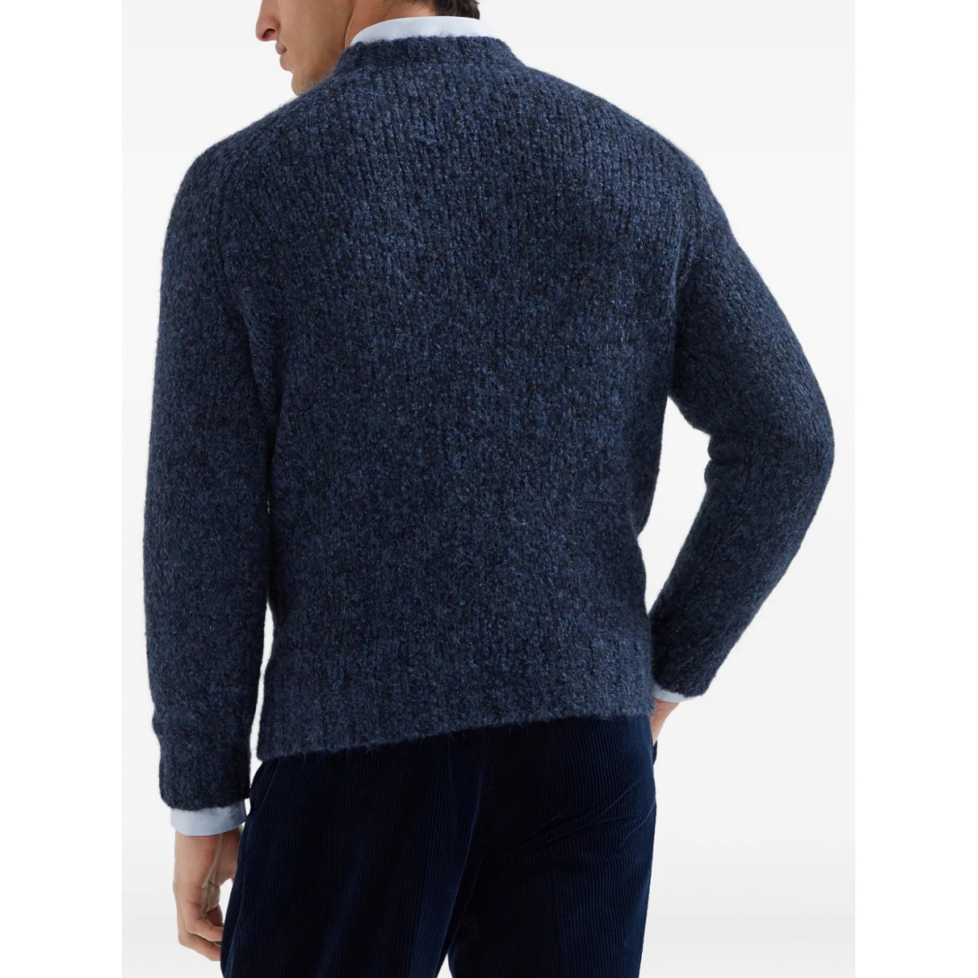 'Ribbed' Pullover für Herren