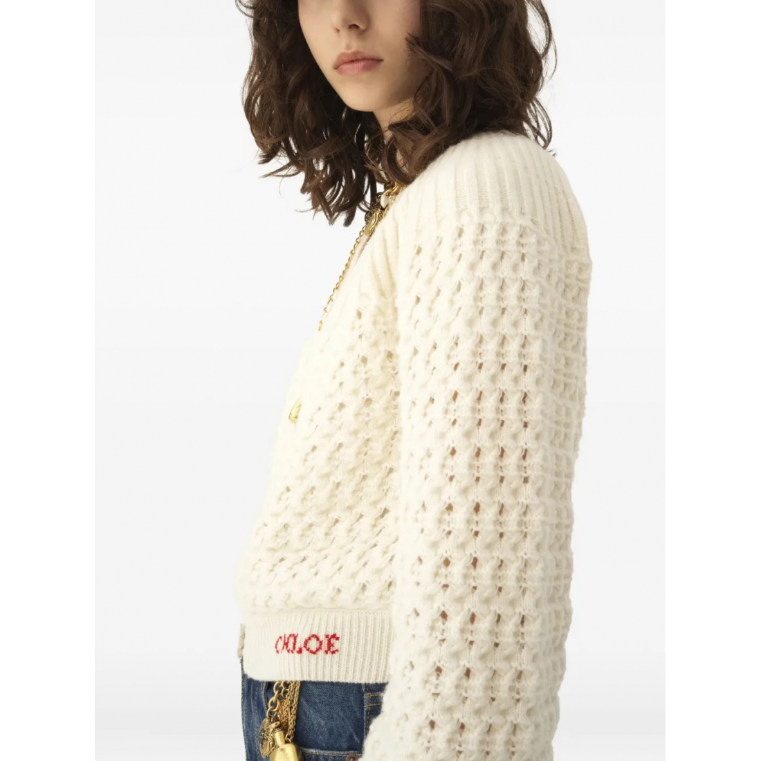 Cardigan 'Balloon-Sleeve' pour Femmes