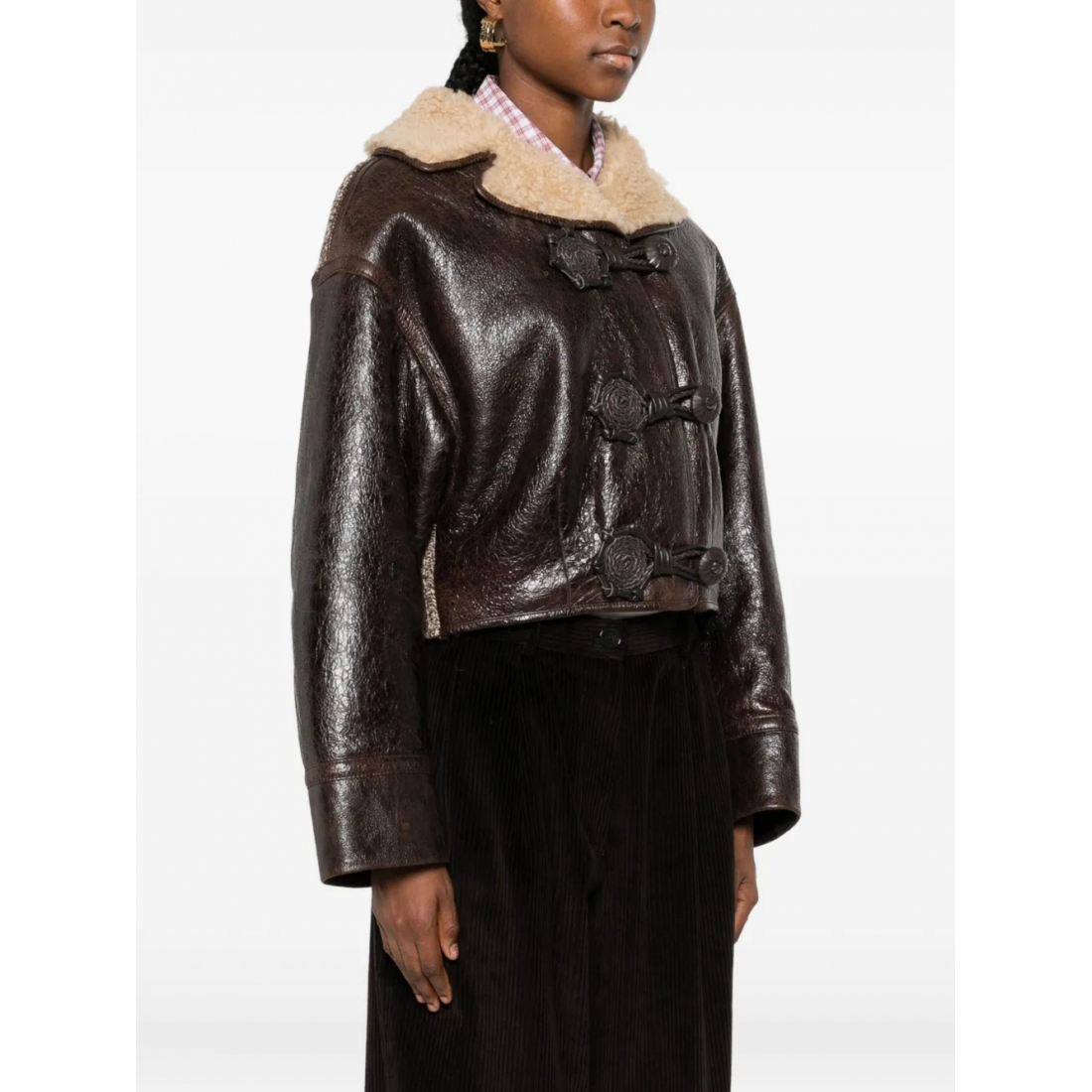 Veste en cuir pour Femmes