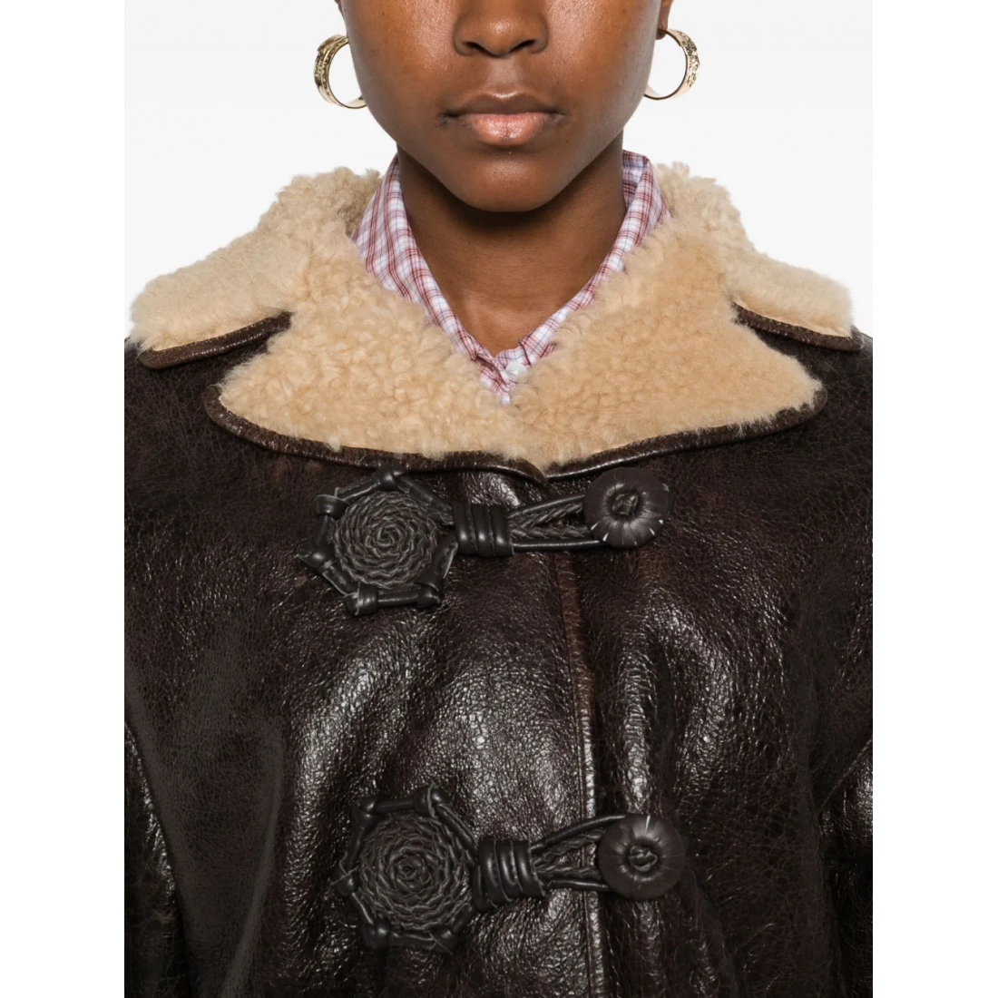 Veste en cuir pour Femmes