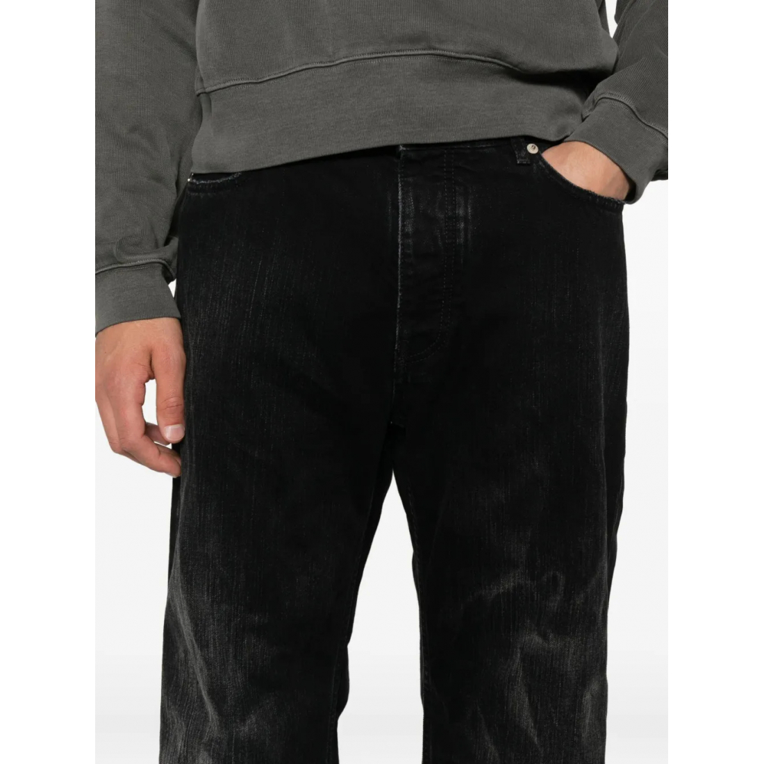 Men's 'Button-Fastening' Jeans