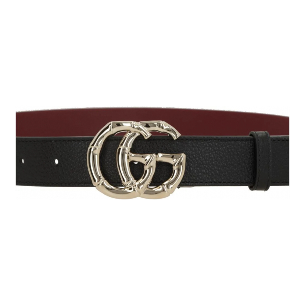 'Logo Plaque' Gürtel für Damen