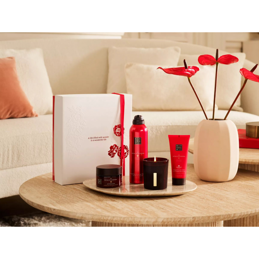 'The Ritual Of Ayurveda M' Geschenk-Set - 4 Stücke