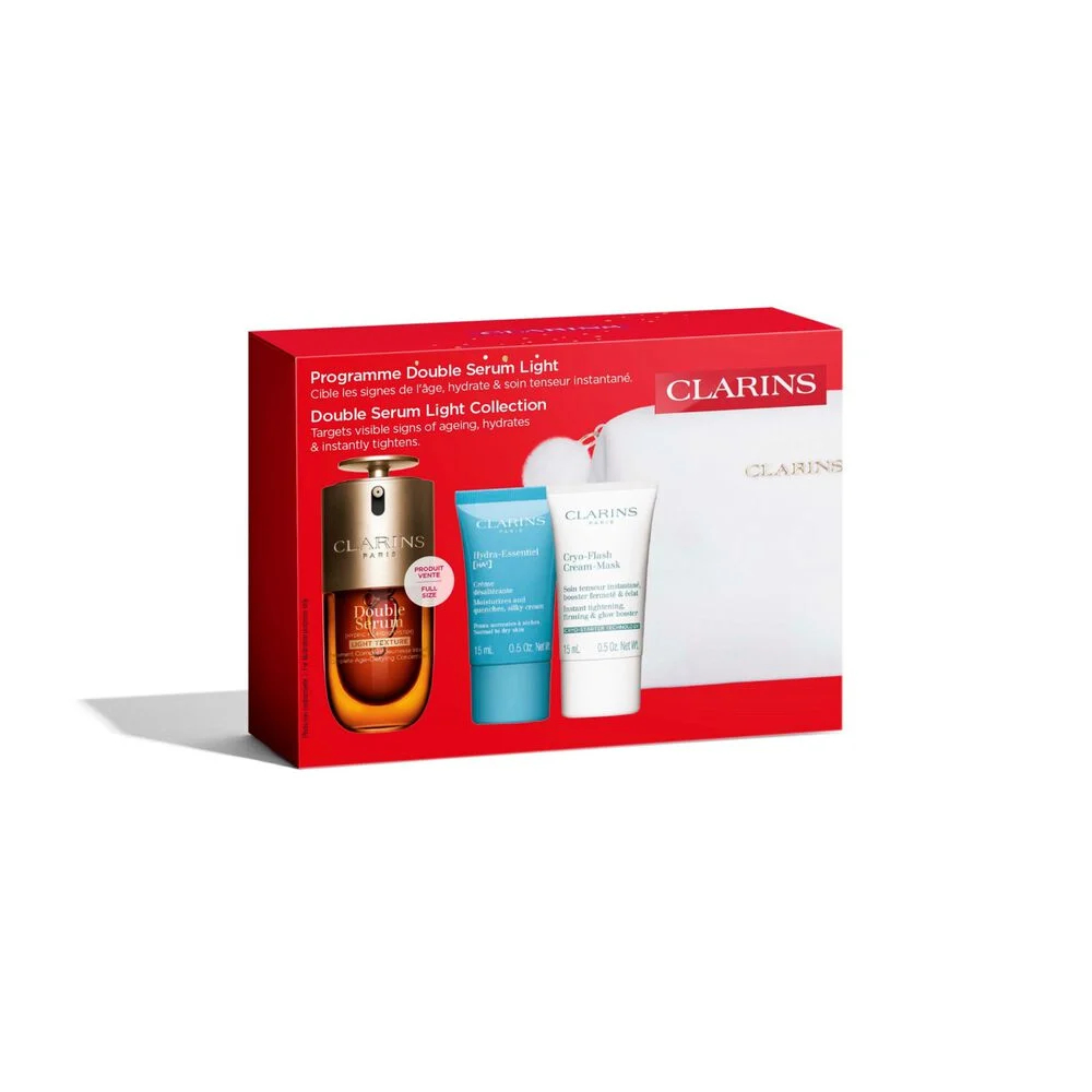 'Progamme Double Serum Light' Hautpflege-Set - 4 Stücke