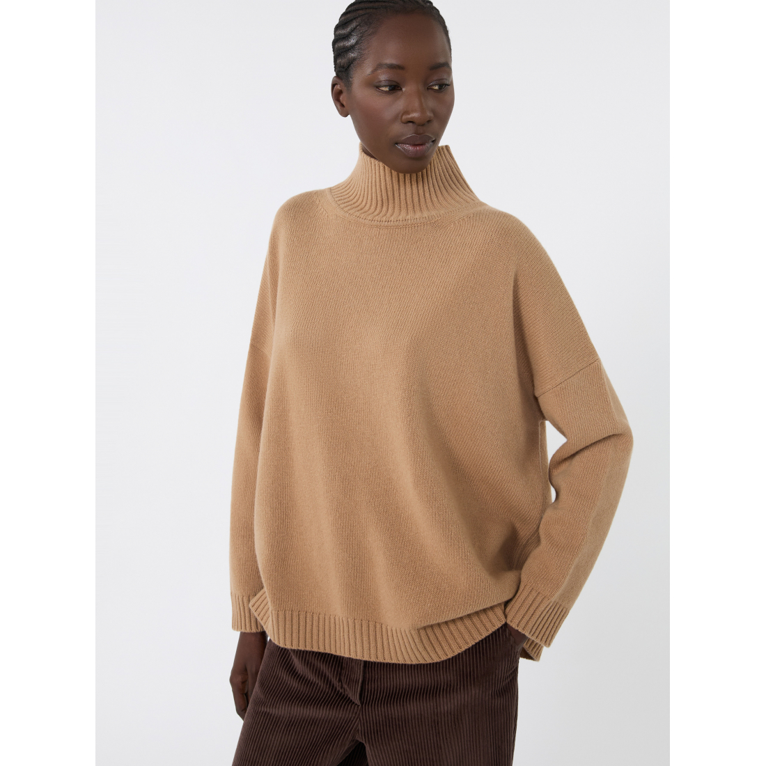 Pull à col roulé 'Oversized' pour Femmes