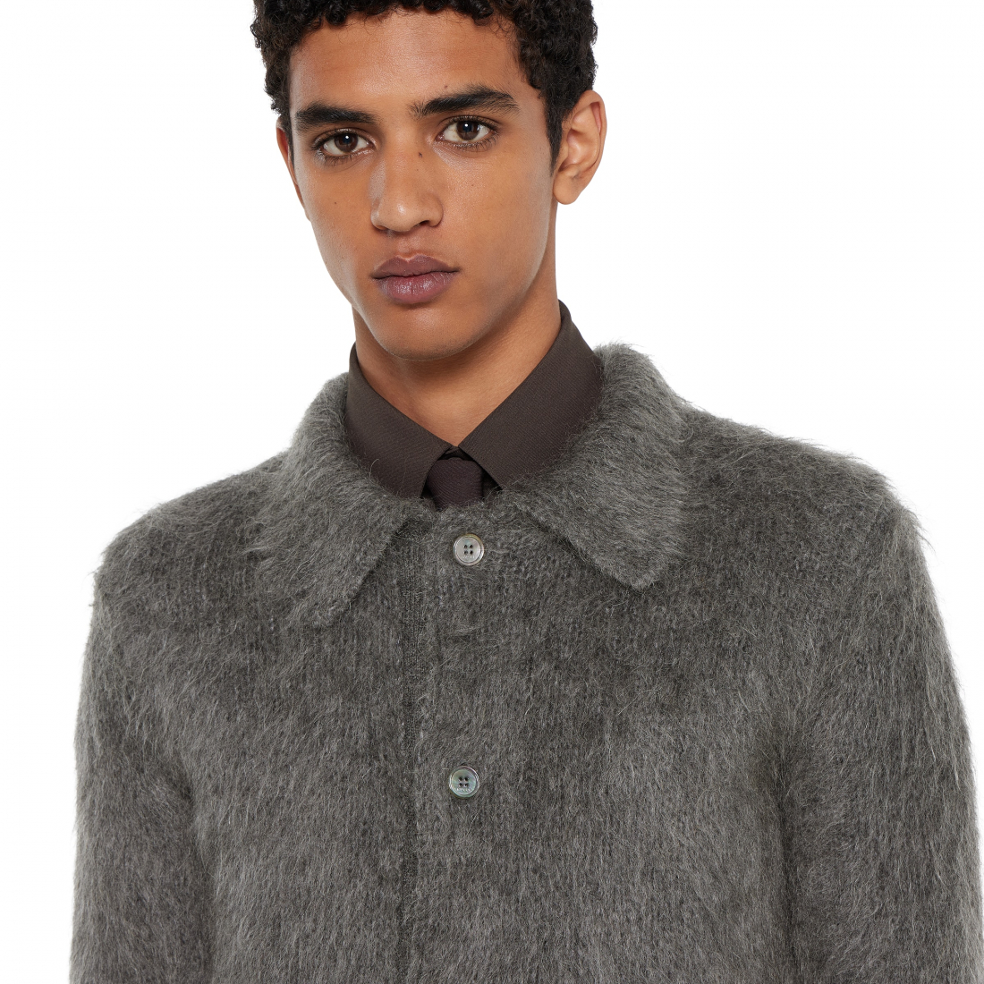 Cardigan 'Brushed' pour Hommes