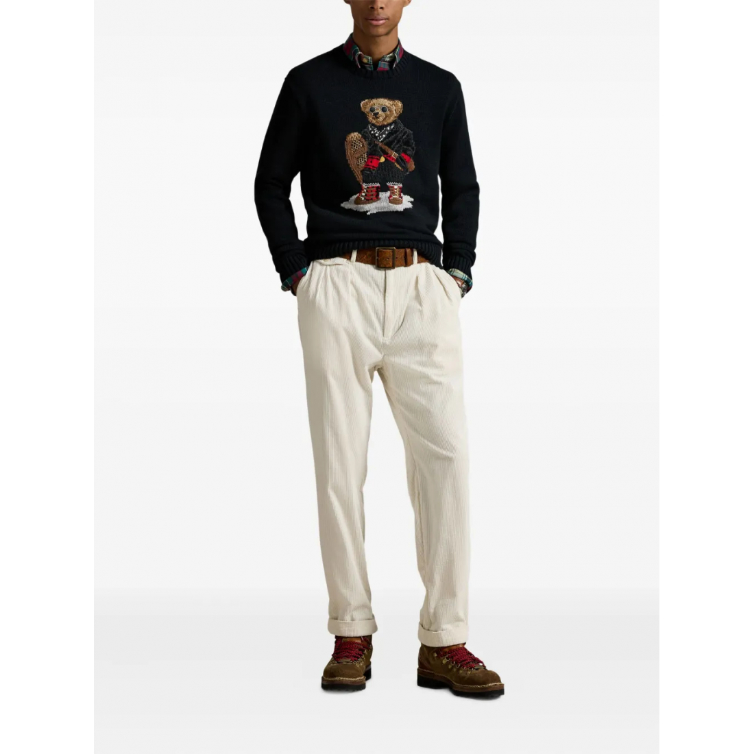 Pull 'Polo Bear-Embroidered' pour Hommes
