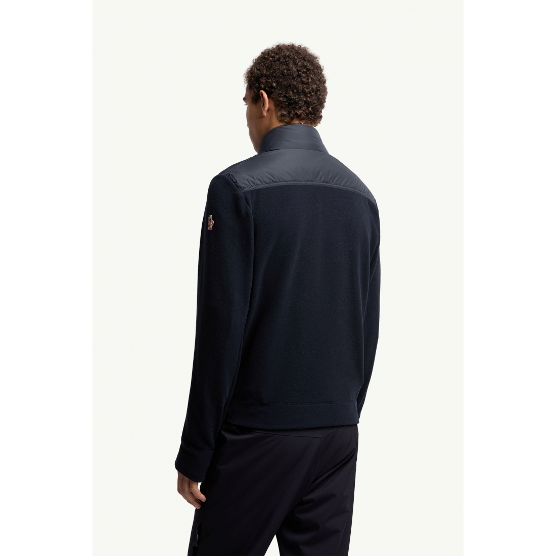 'Padded Zip-Up' Strickjacke für Herren