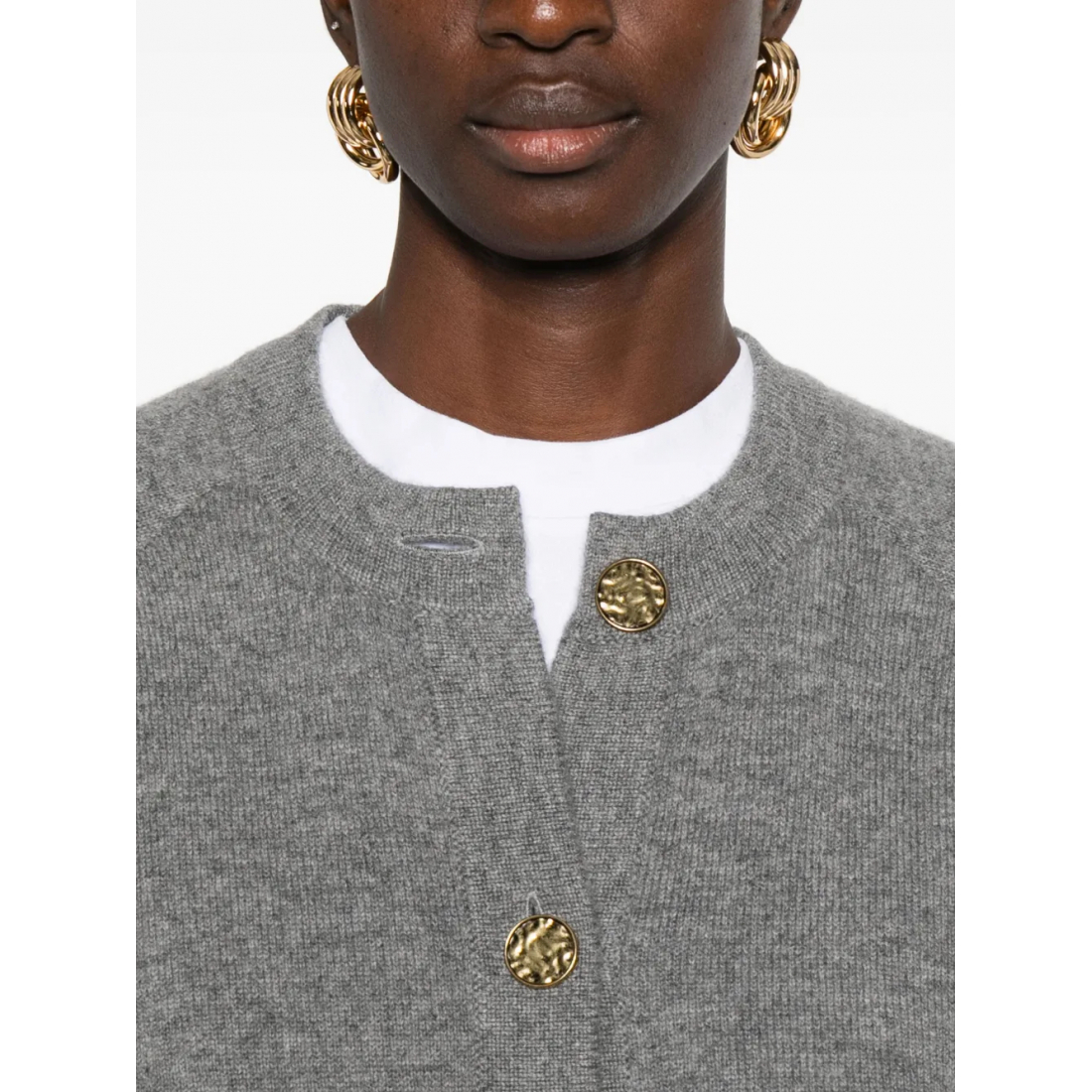 Women's 'Buttoned Patch-Pocket' Cardigan