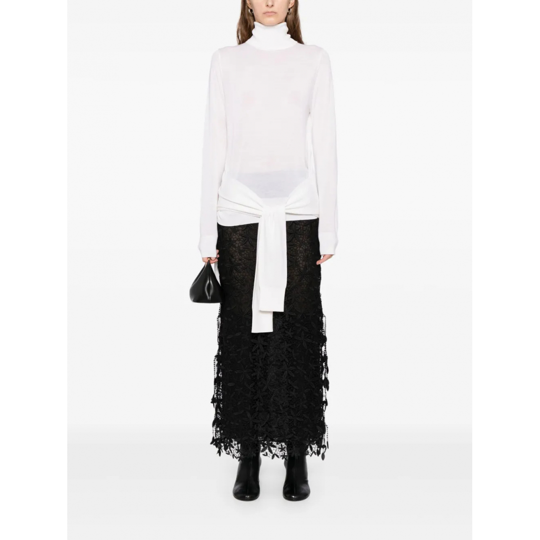 Women's 'Double-Sleeves Turtleneck' Long Sleeve top