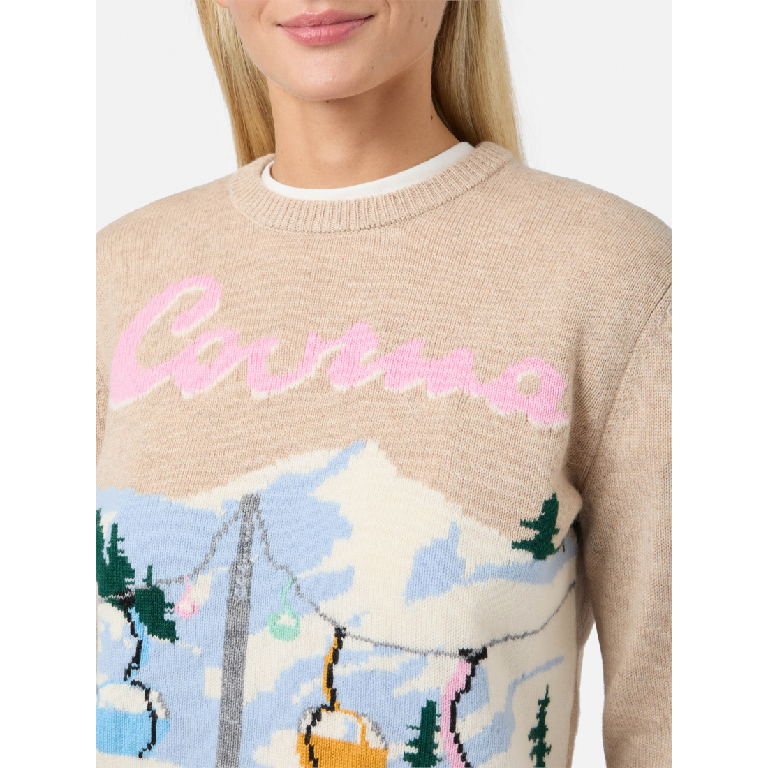 Pull 'Courma Postcard' pour Femmes