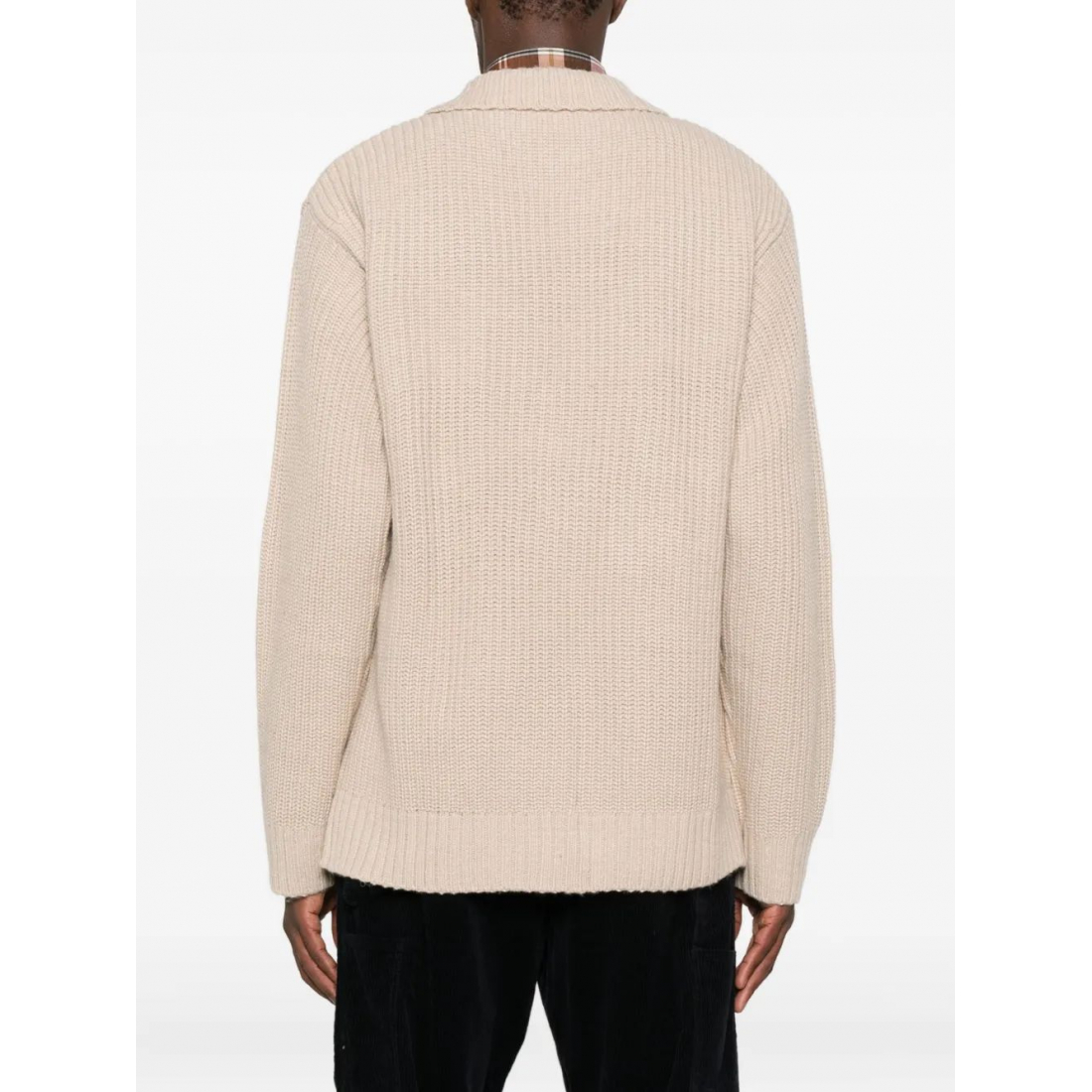 Cardigan 'Logo Patch Zip Chore' pour Hommes