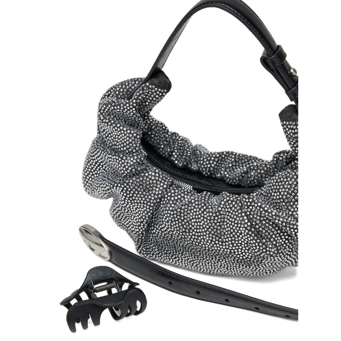 Sac à bandoulière 'Small Grab-D Embellished Scrunched' pour Femmes