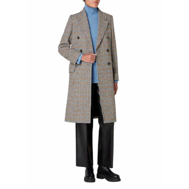 Manteau 'Houndstooth' pour Femmes