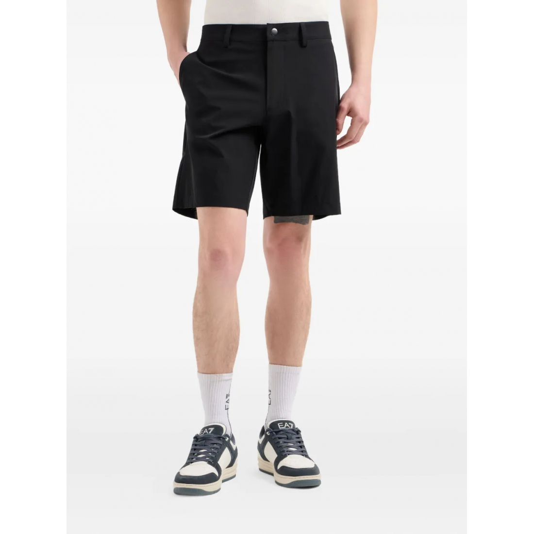 Bermuda 'Logo-Print' pour Hommes