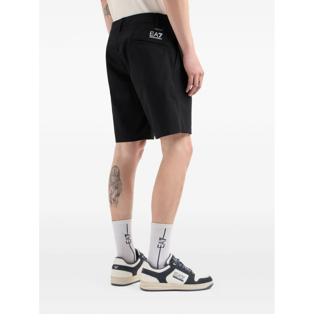 Bermuda 'Logo-Print' pour Hommes