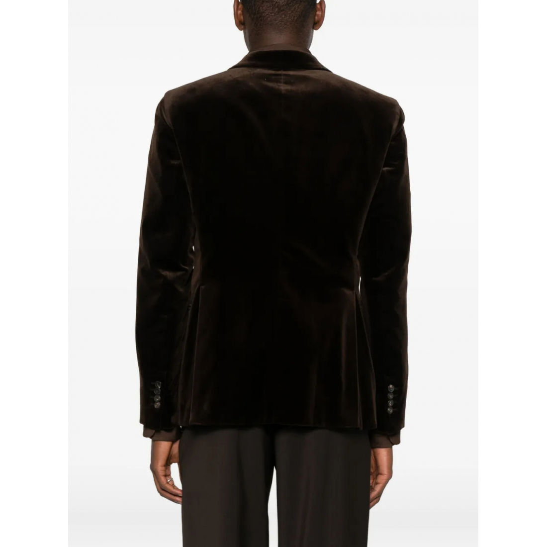 'Velvet Single-Breasted' Klassischer Blazer für Herren