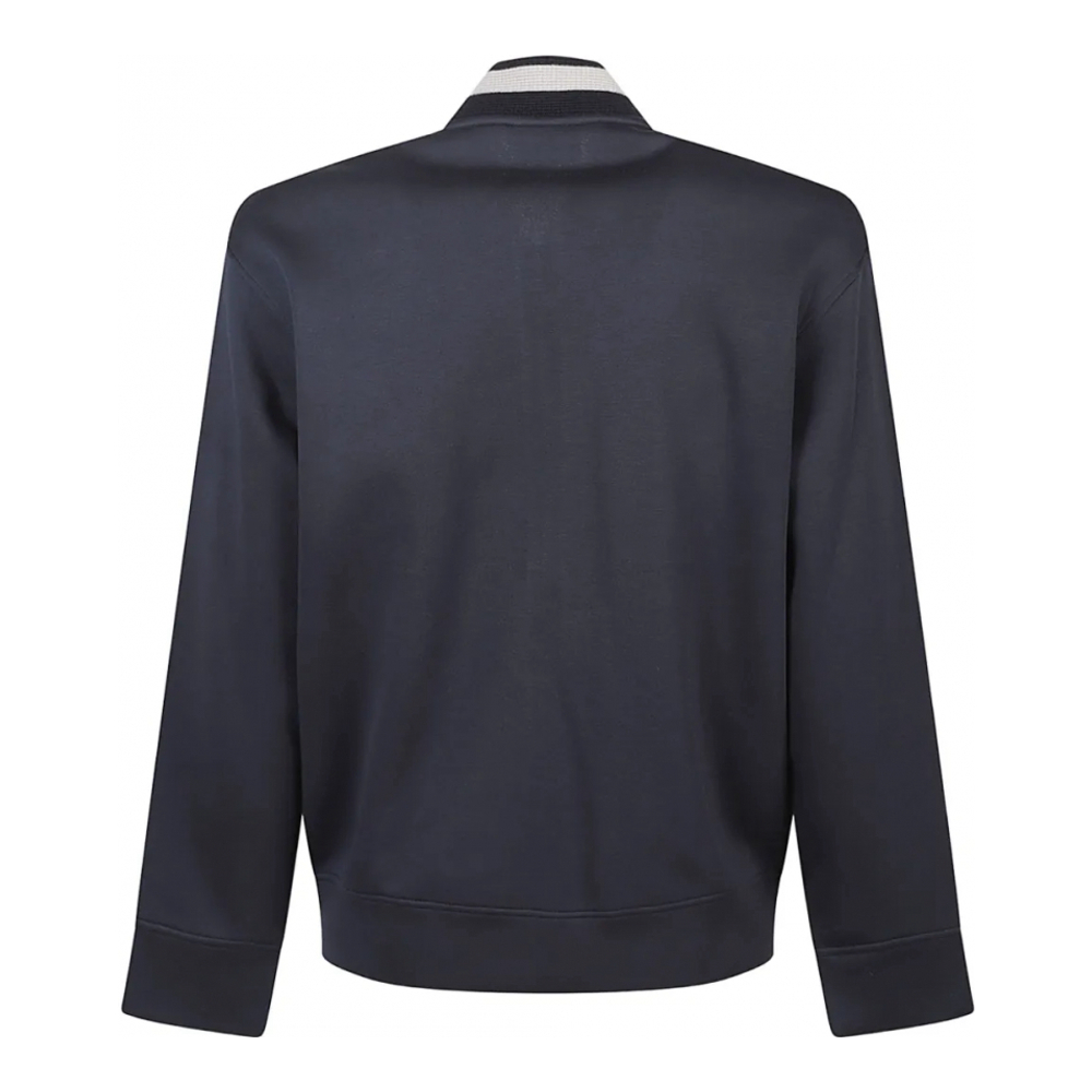 Men's 'Eagle-Emblem Zip-Up' Bomber Jacket