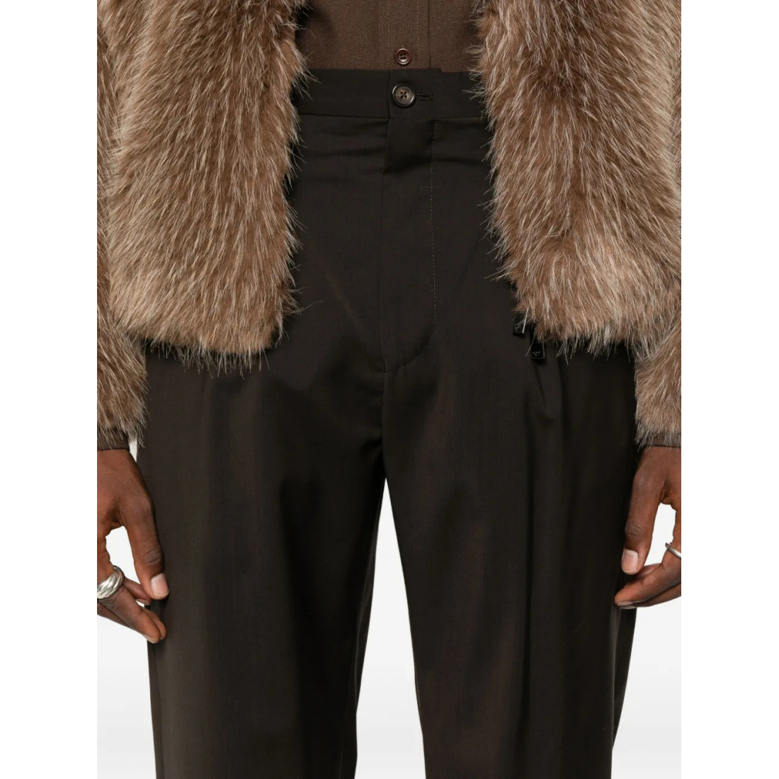 Pantalon 'Pleat-Detail' pour Hommes