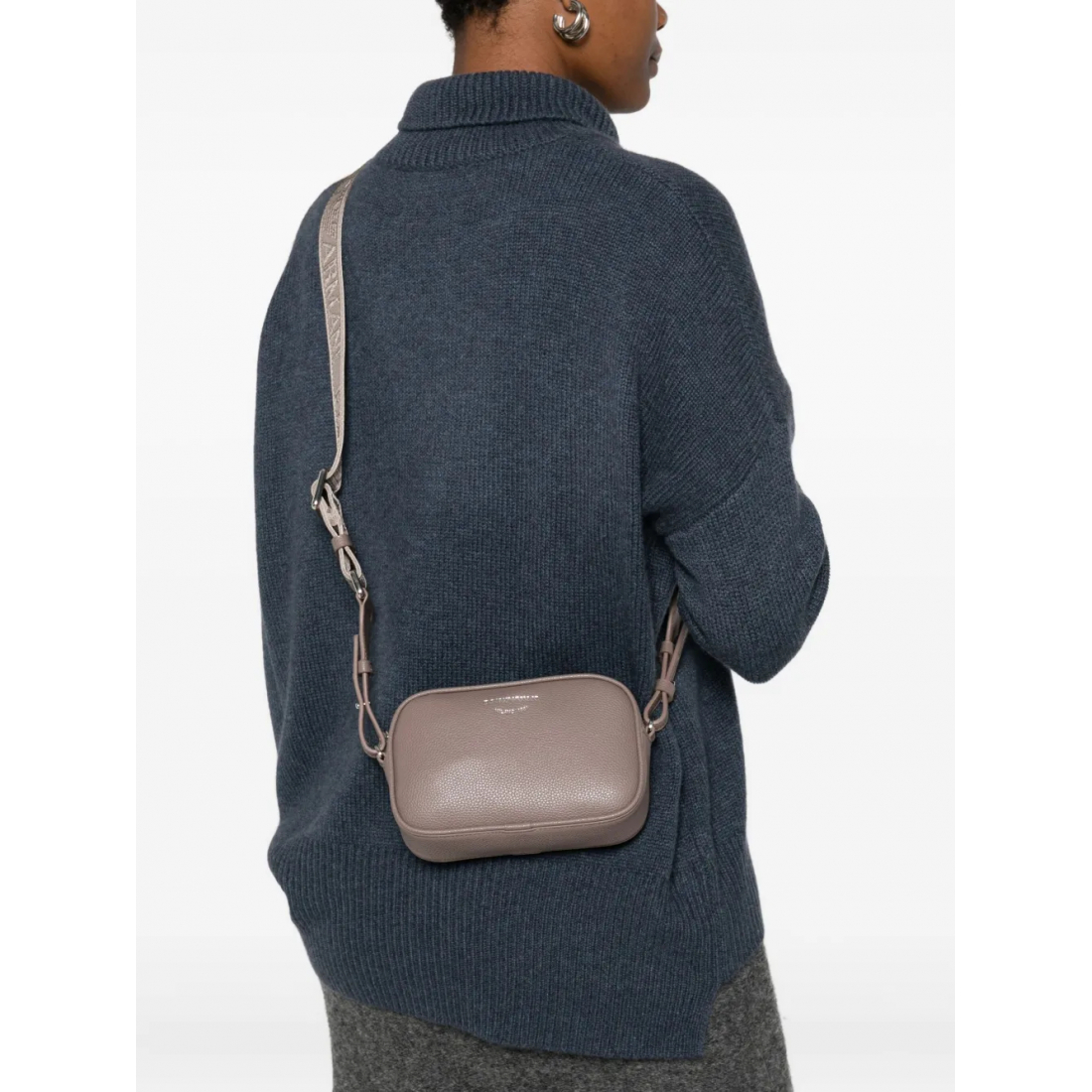 'Deer-Print' Schultertasche für Damen