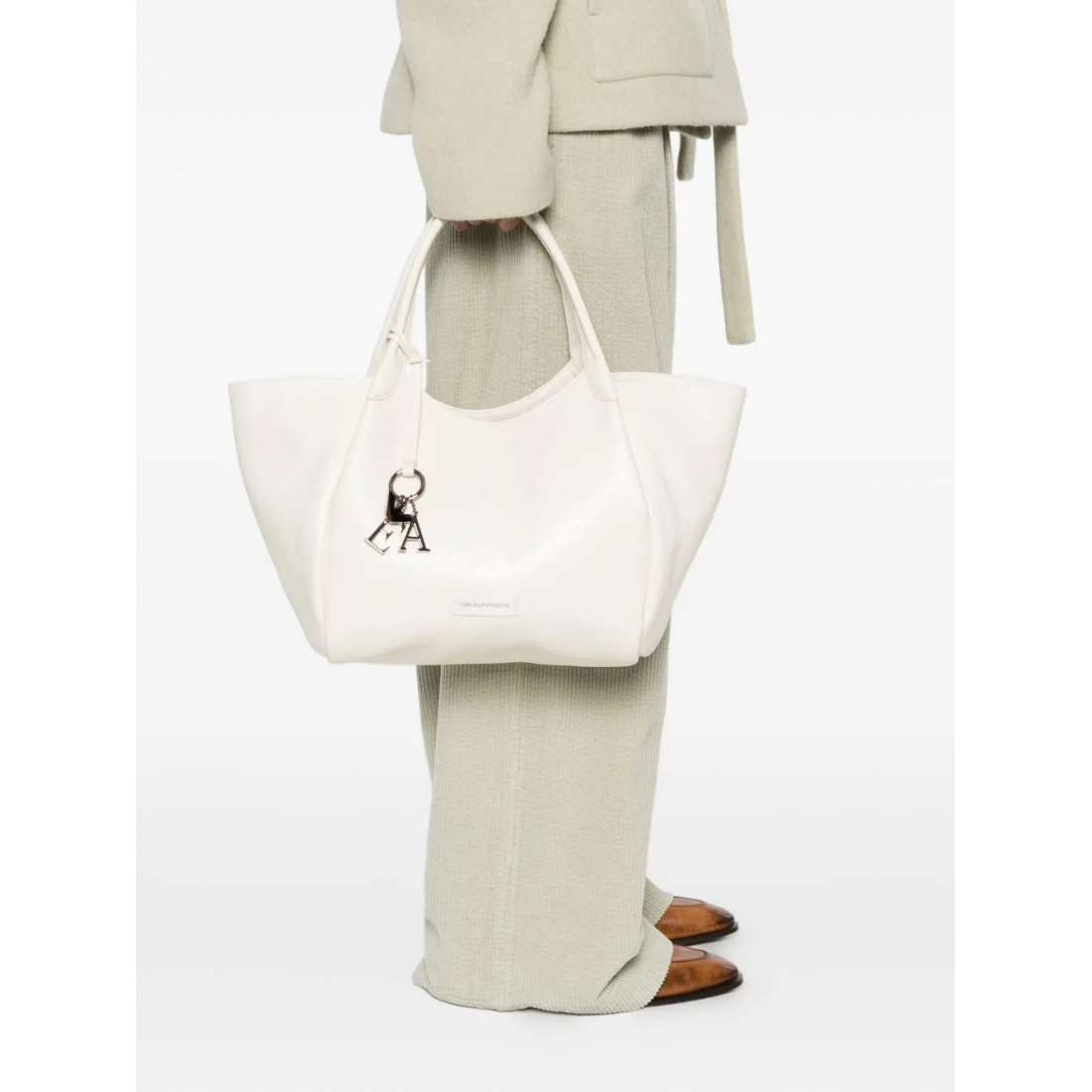 'Logo-Charm' Tote Handtasche für Damen