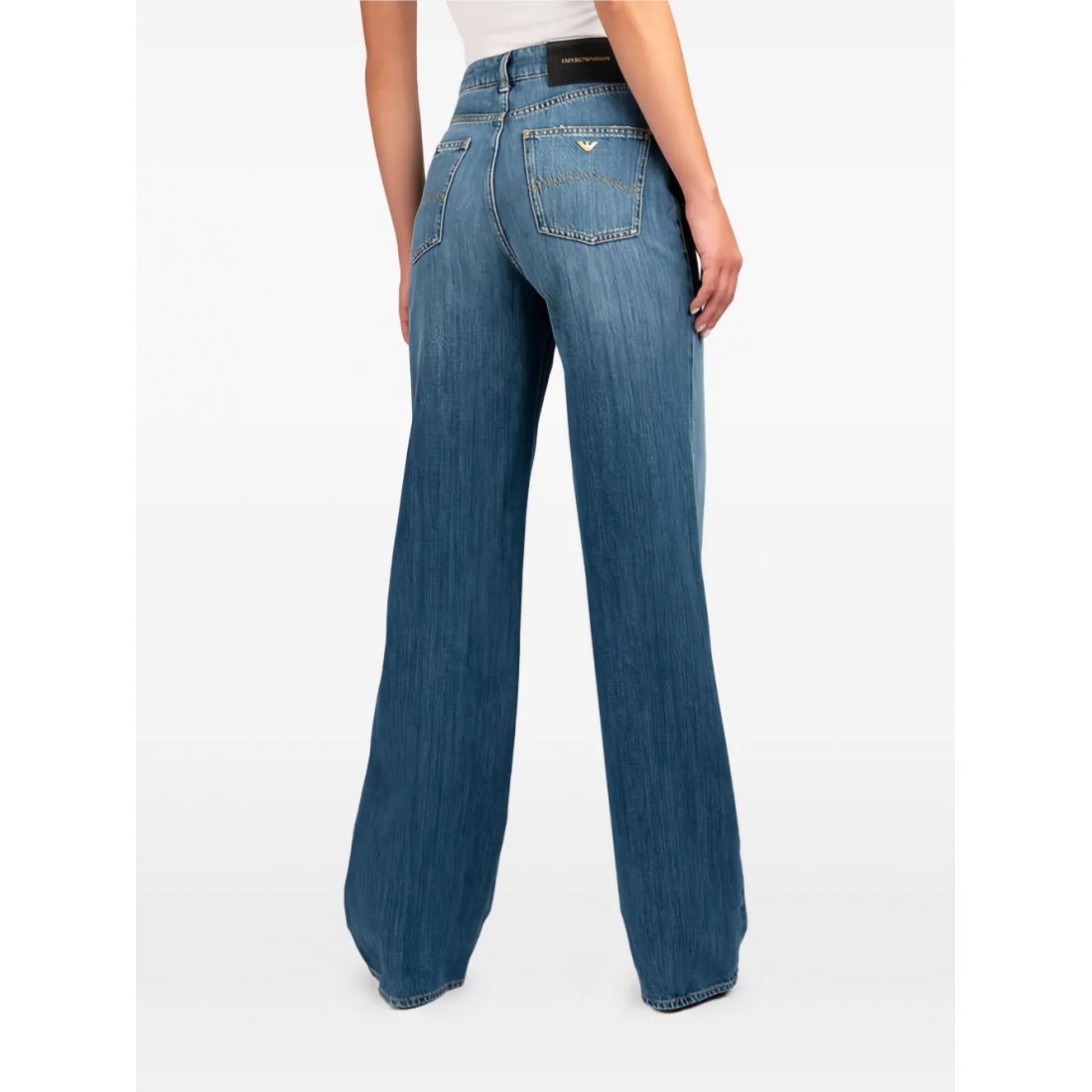 Women's 'Logo-Plaque' Jeans