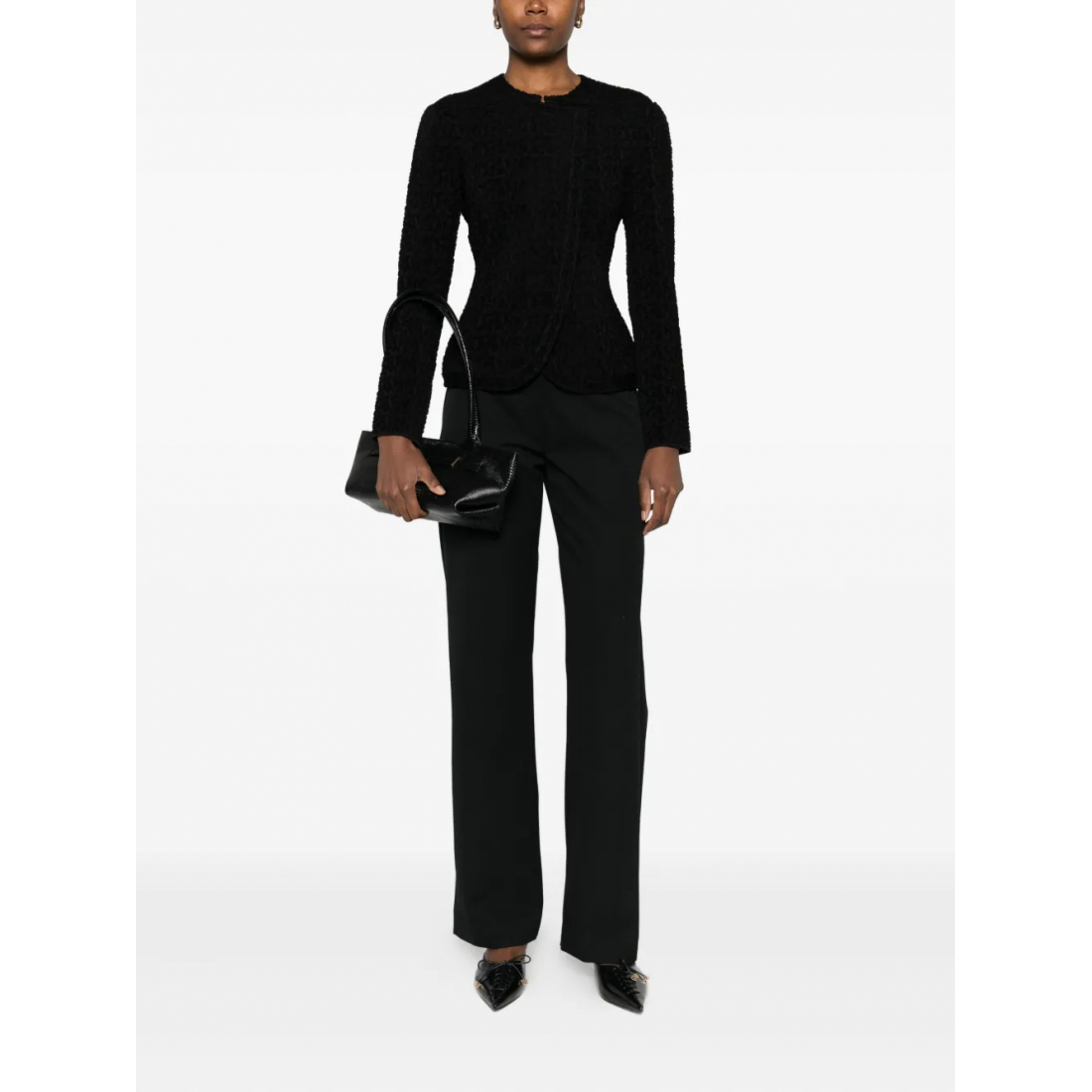 Veste 'Animal-Print Fitted' pour Femmes