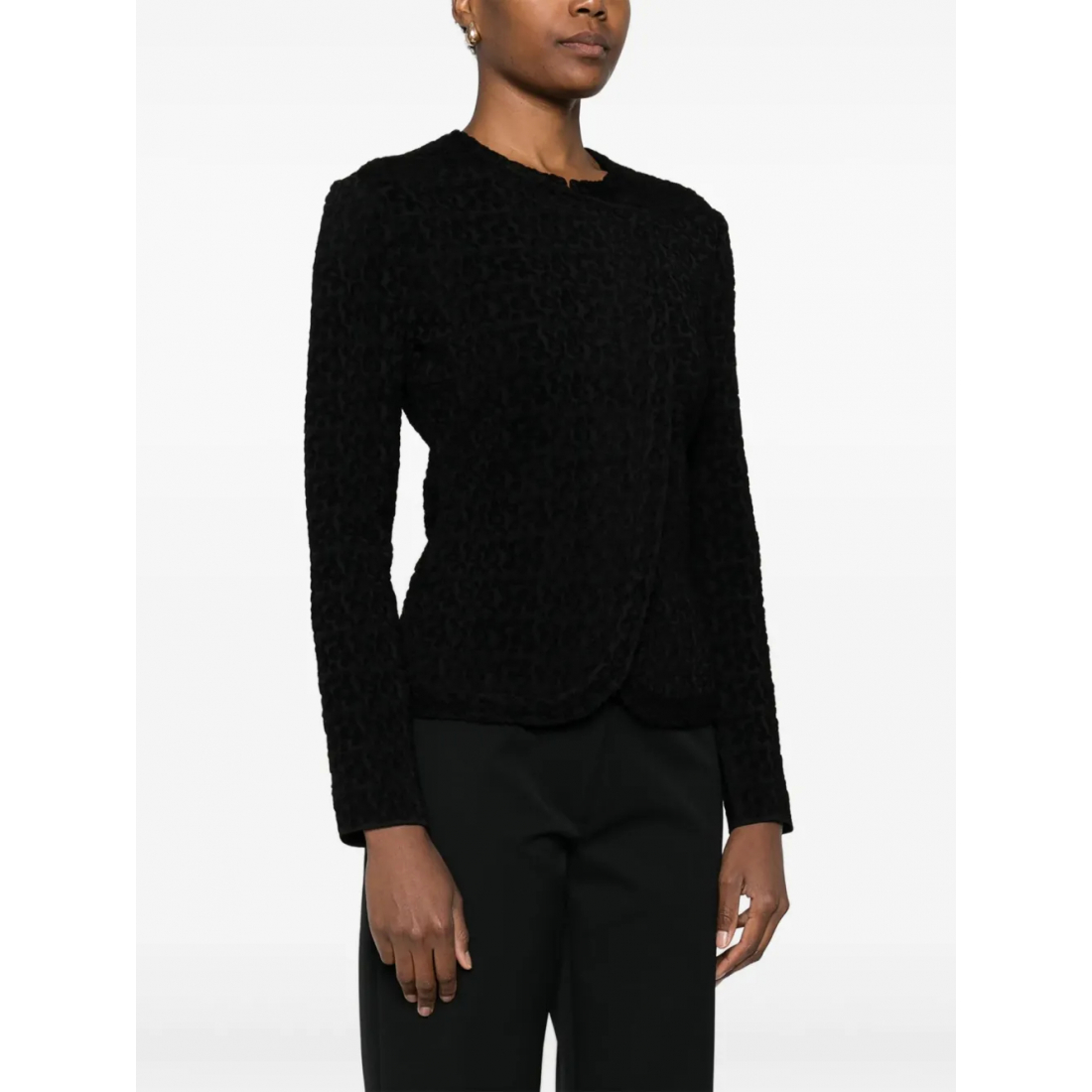 Veste 'Animal-Print Fitted' pour Femmes