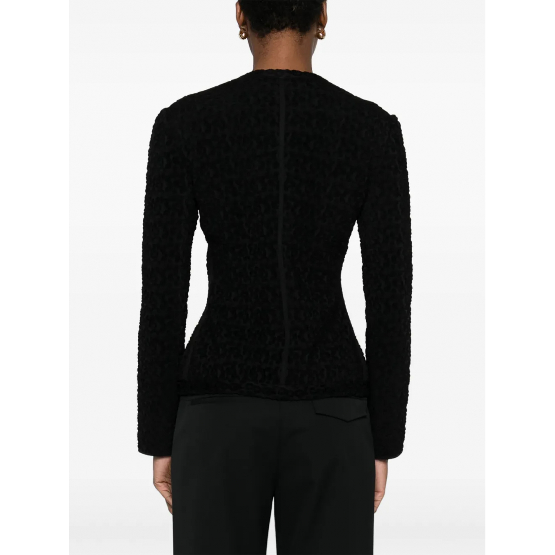 Veste 'Animal-Print Fitted' pour Femmes