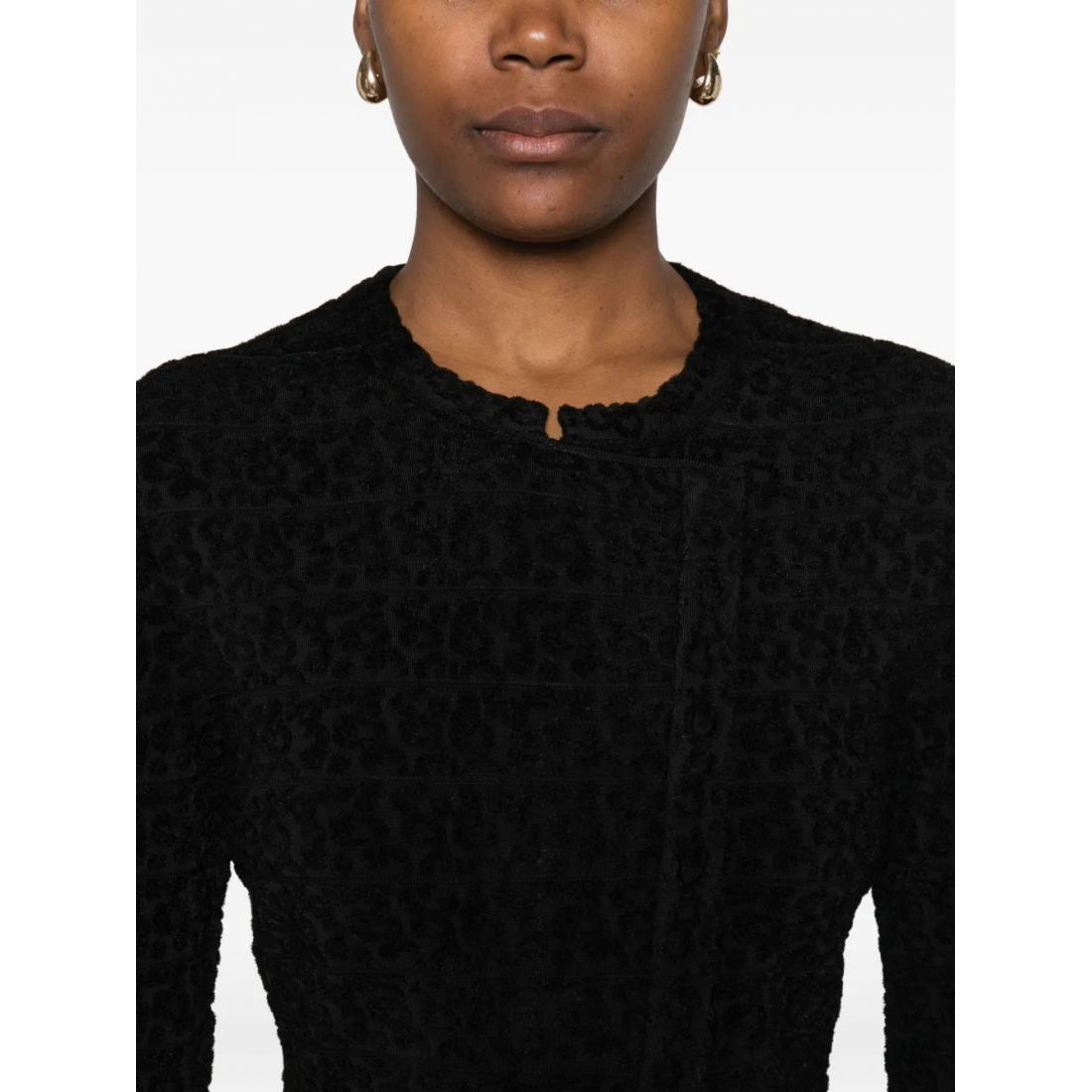 Veste 'Animal-Print Fitted' pour Femmes