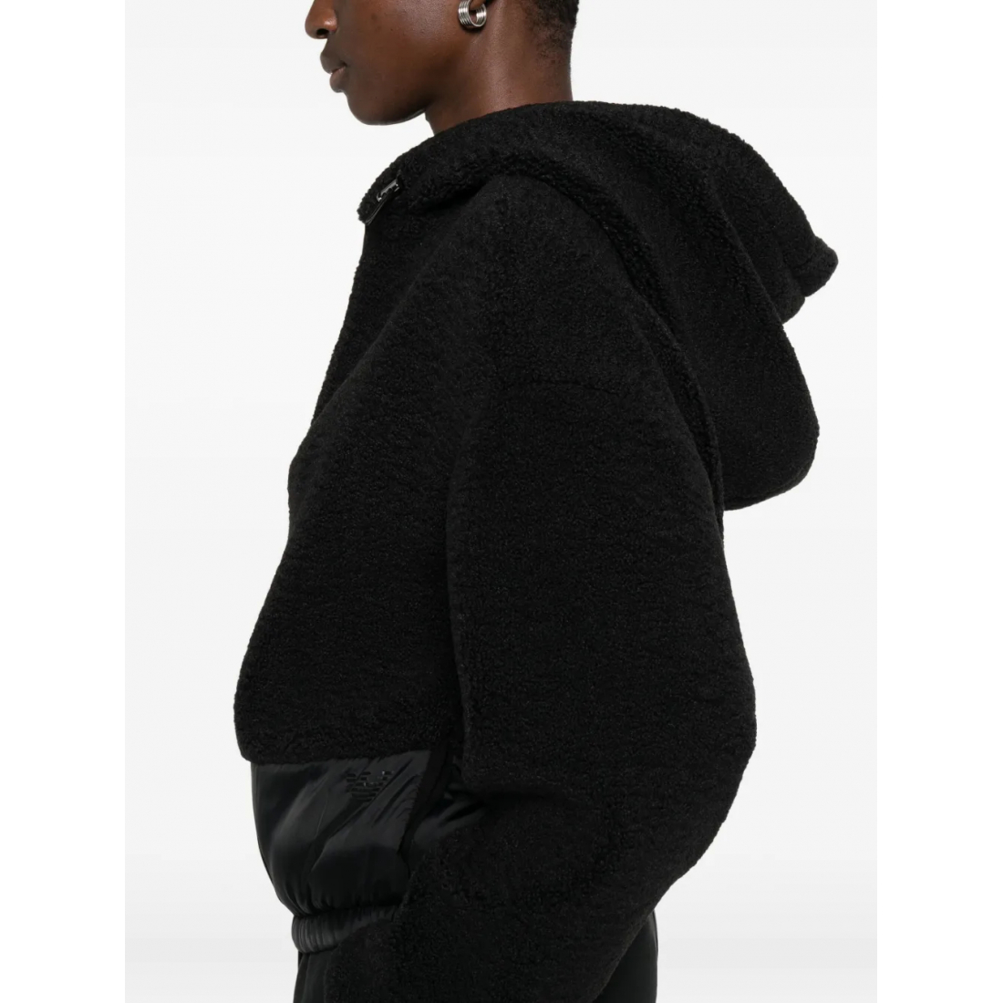 'Hooded Zip-Up' Jacke für Damen