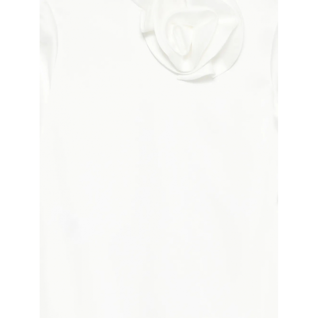 'Floral-Appliqué' Langärmelige Bluse für Damen