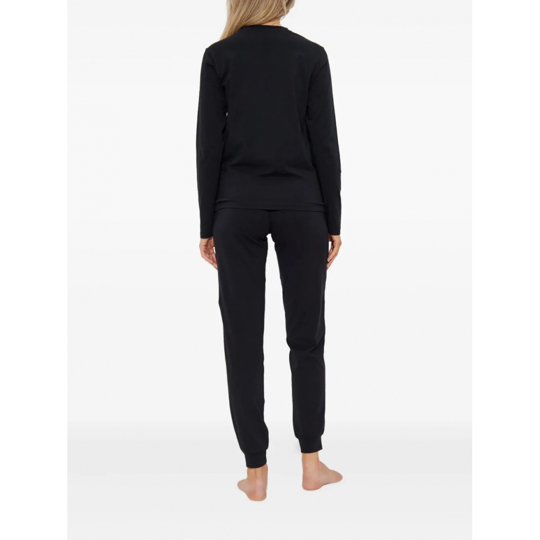 Pyjama Set 'Logo-Embroidered' pour Femmes