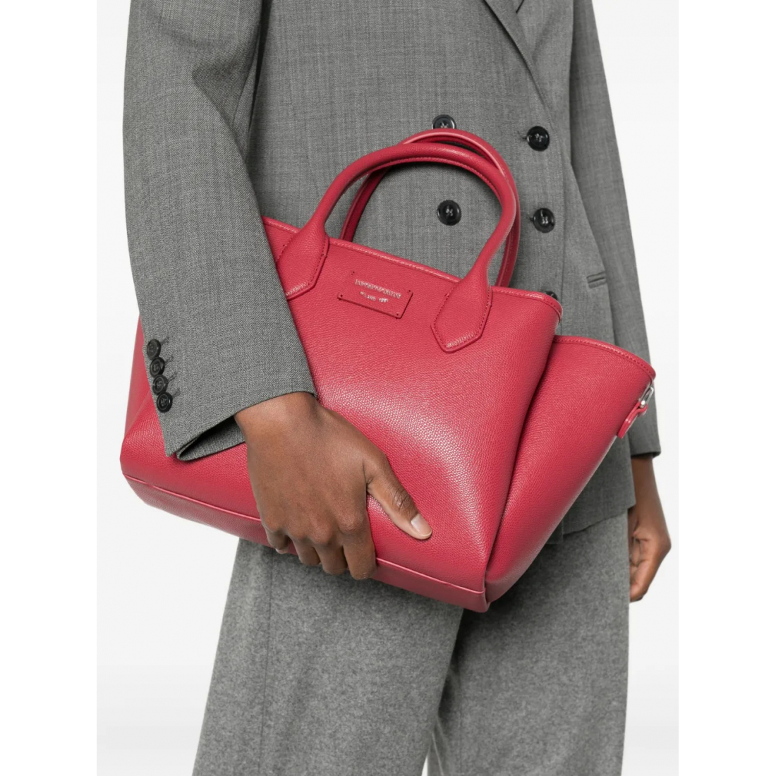 'Logo-Patch' Tote Handtasche für Damen