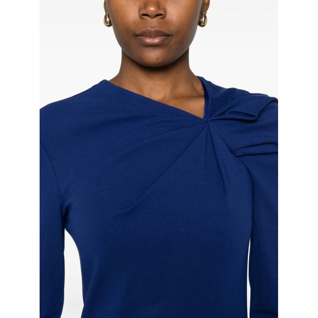 Robe à manches longues 'Knot-Detail' pour Femmes