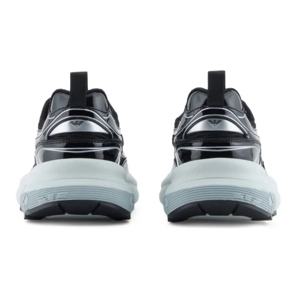 Women's 'Patent-Leather Striped' Sneakers