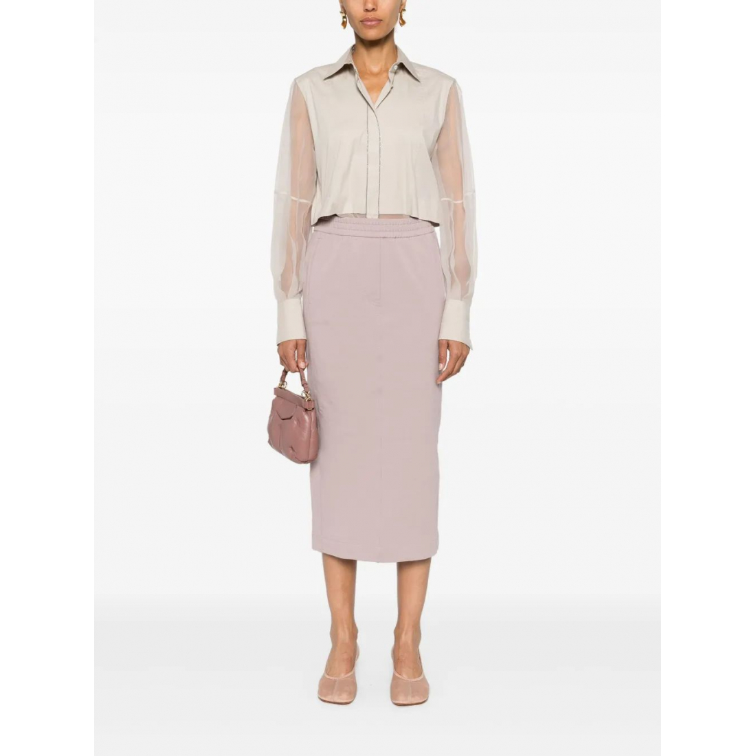 Chemise 'Monili-Chain Panelled' pour Femmes