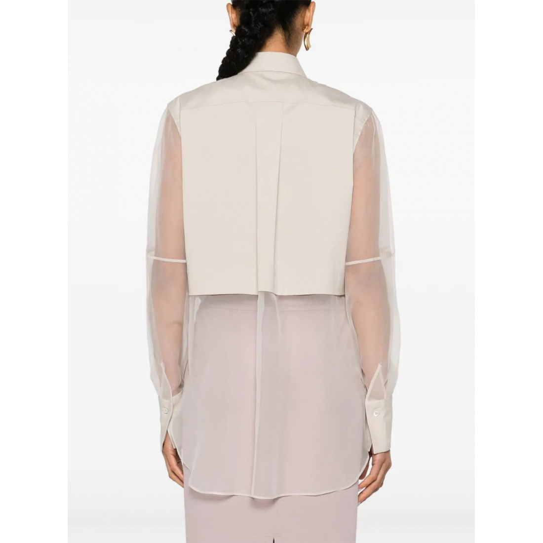 Chemise 'Monili-Chain Panelled' pour Femmes