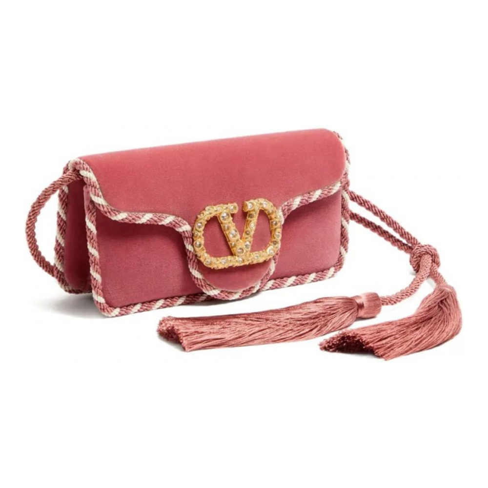 Women's 'Locò Jewel-Embellished Vlogo' Clutch