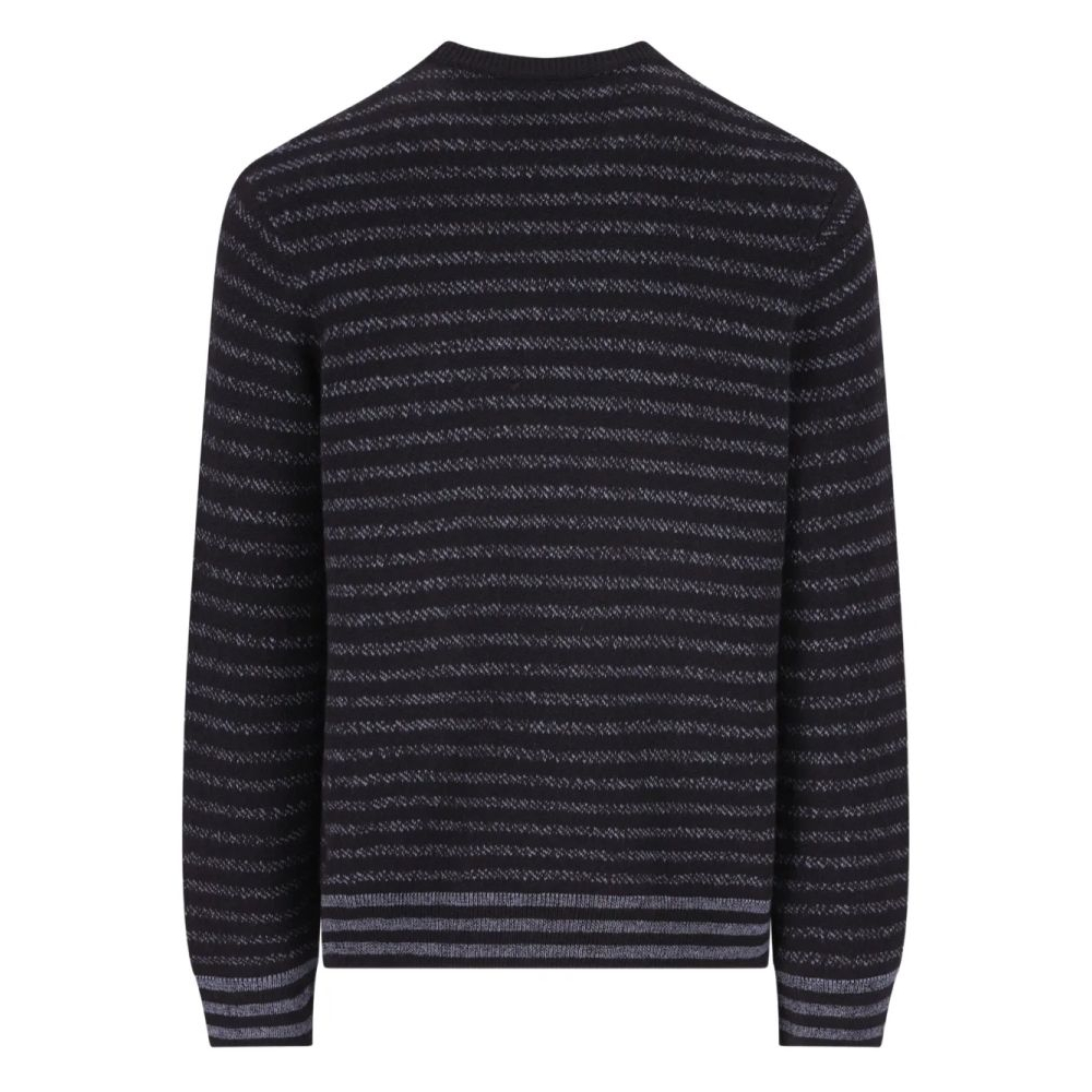 Pull 'Striped Logo-Embroidered' pour Hommes