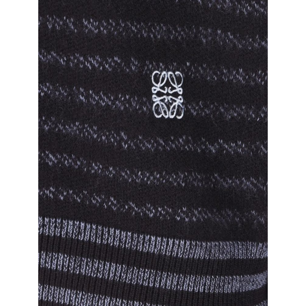Pull 'Striped Logo-Embroidered' pour Hommes