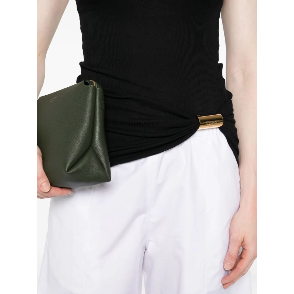 Haut sans manches 'Ribbed Clasp-Detail' pour Femmes